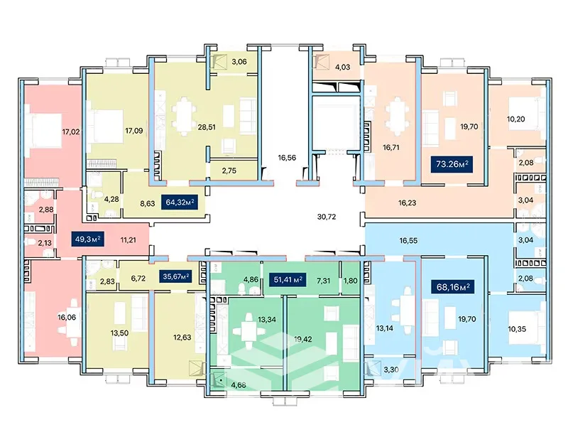 1-к. квартира, 35 м² — фото 4