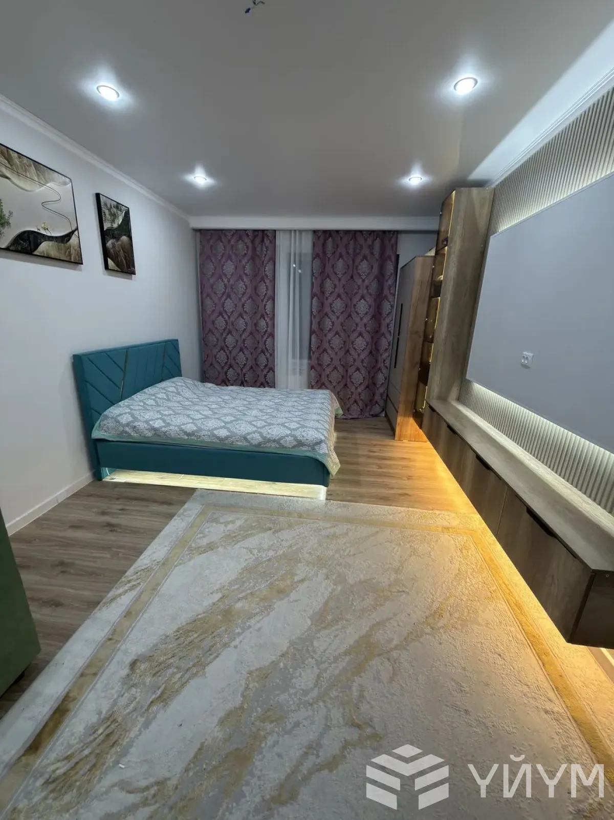 1-к. квартира, 54 м² — фото 1