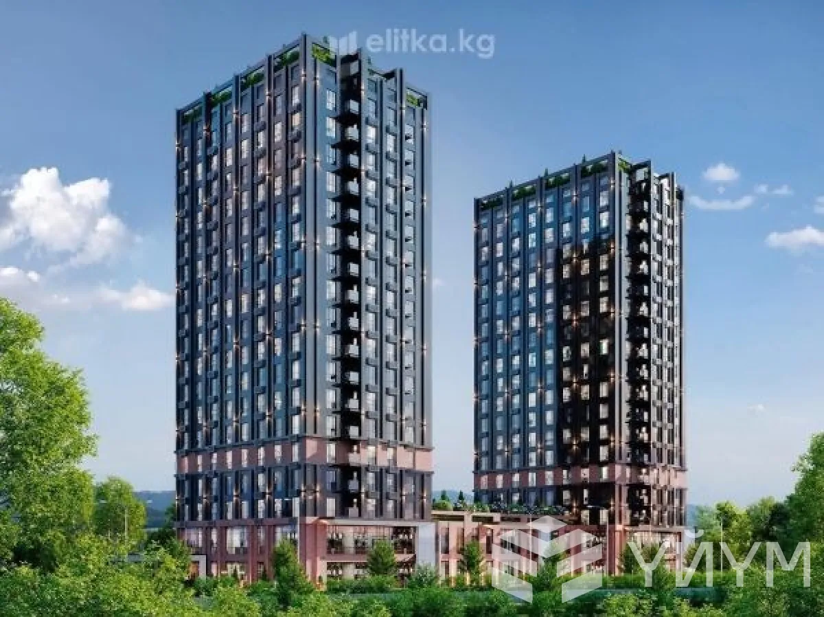 1-к. квартира, 59 м² — фото 1
